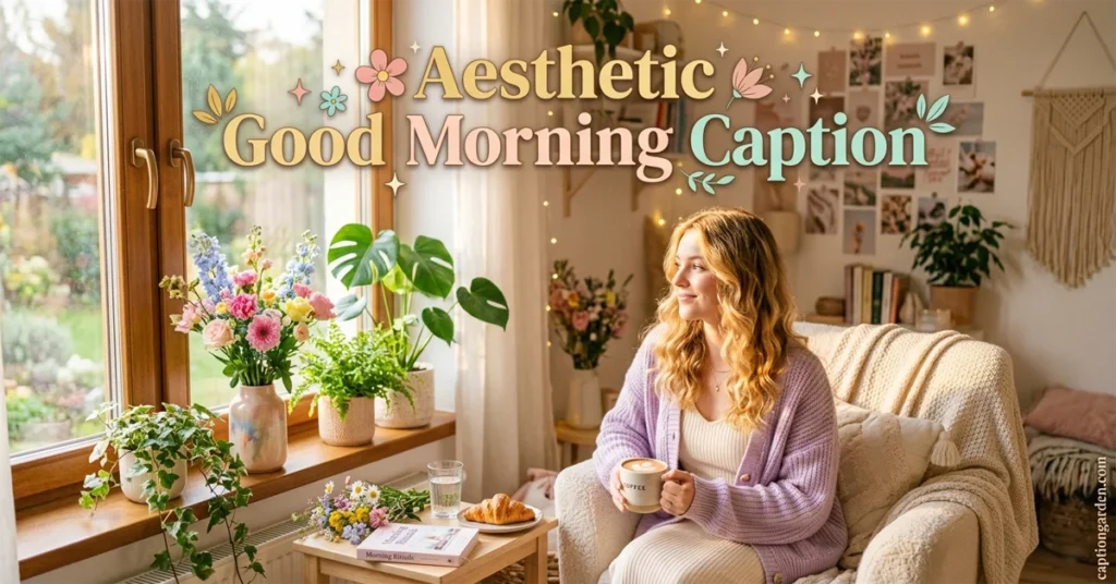 Aesthetic Good Morning Caption
