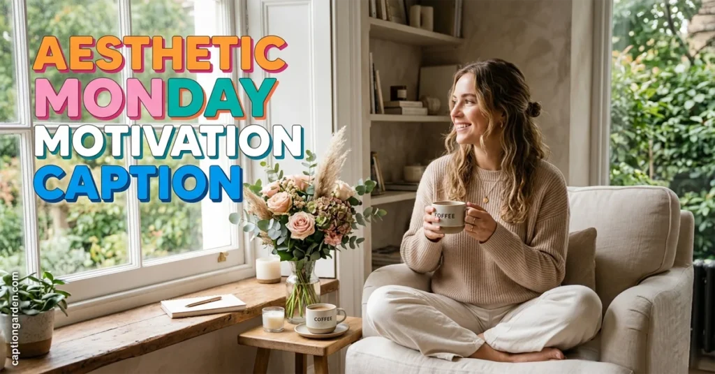 Aesthetic Monday Motivation Caption 2026