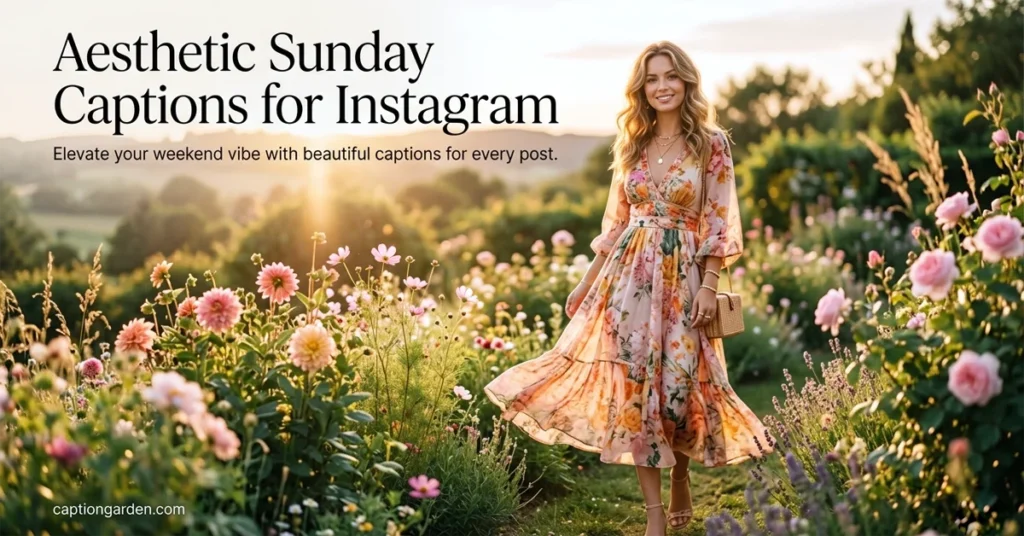 Aesthetic Sunday Captions for Instagram