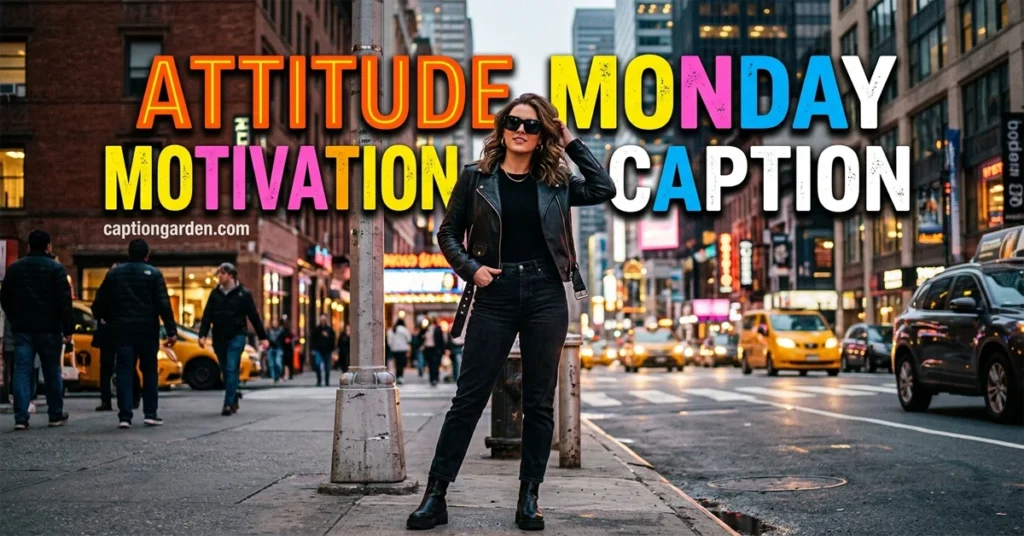 Attitude Monday Motivation Caption 2026