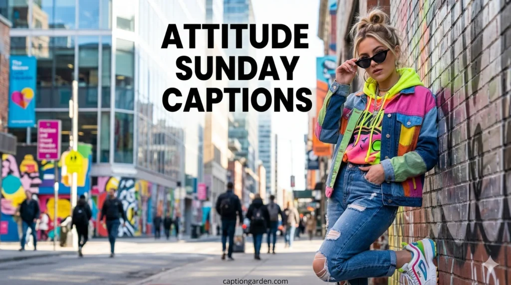 Attitude Sunday Captions