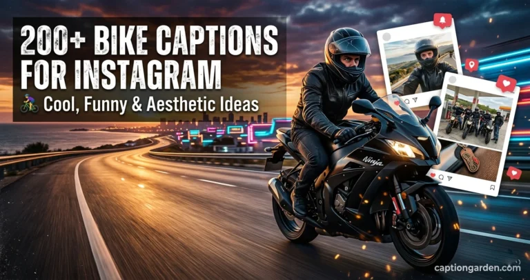 Bike Captions for Instagram