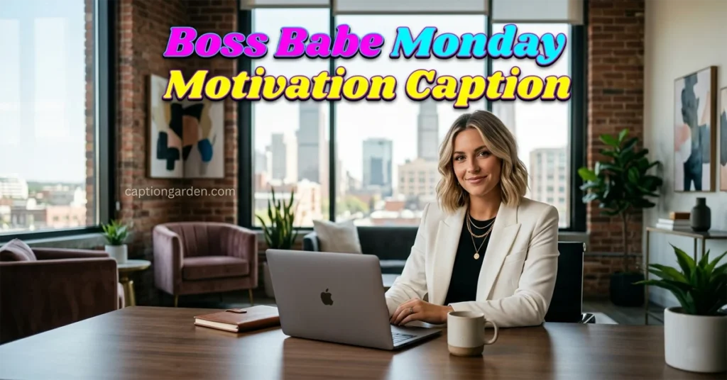 Boss Babe Monday Motivation Caption 2026