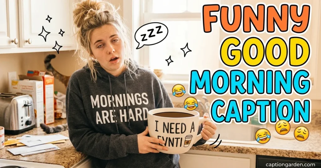 Funny Good Morning Caption