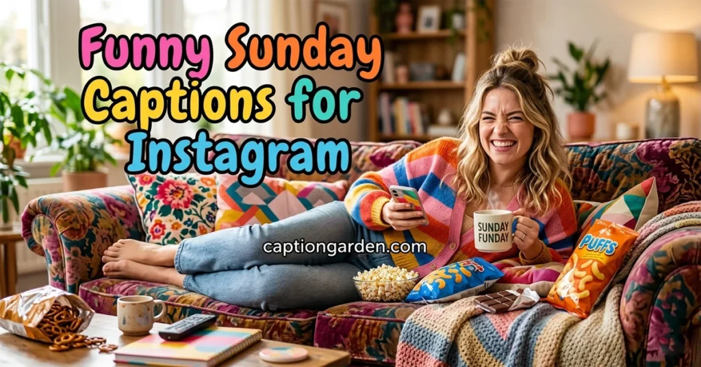 Funny Sunday Captions for Instagram