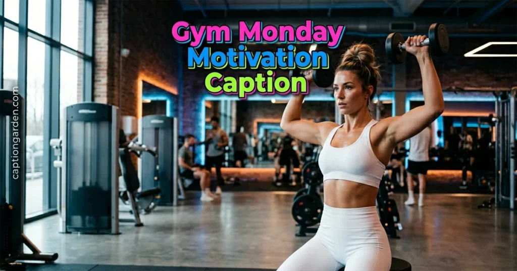 Gym Monday Motivation Caption 2026