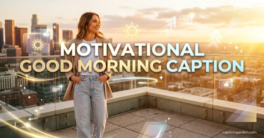 Motivational Good Morning Caption