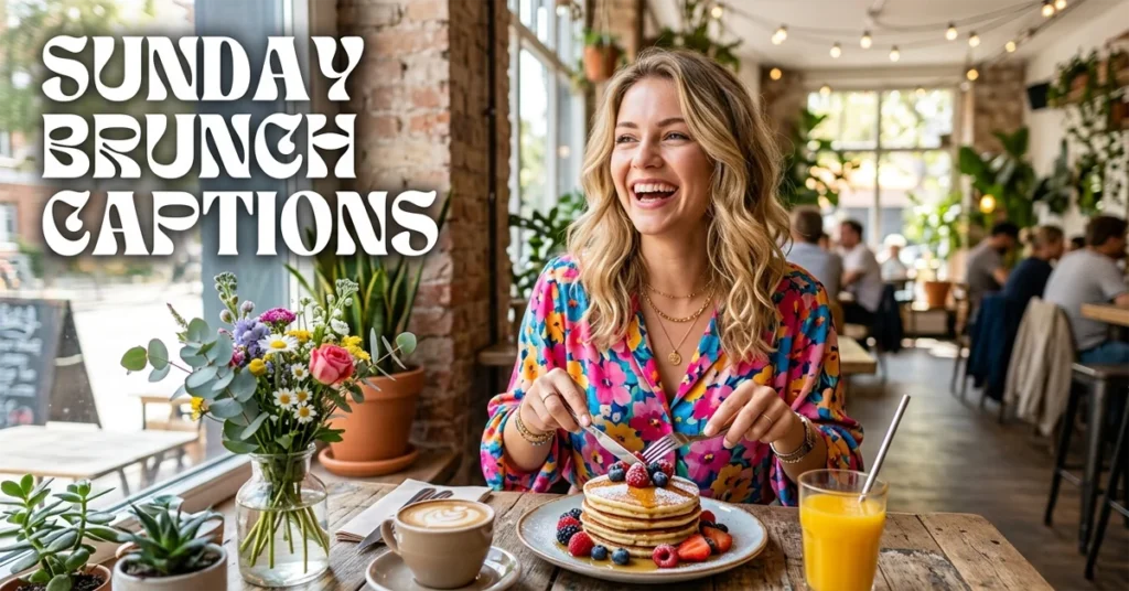 Sunday Brunch Captions
