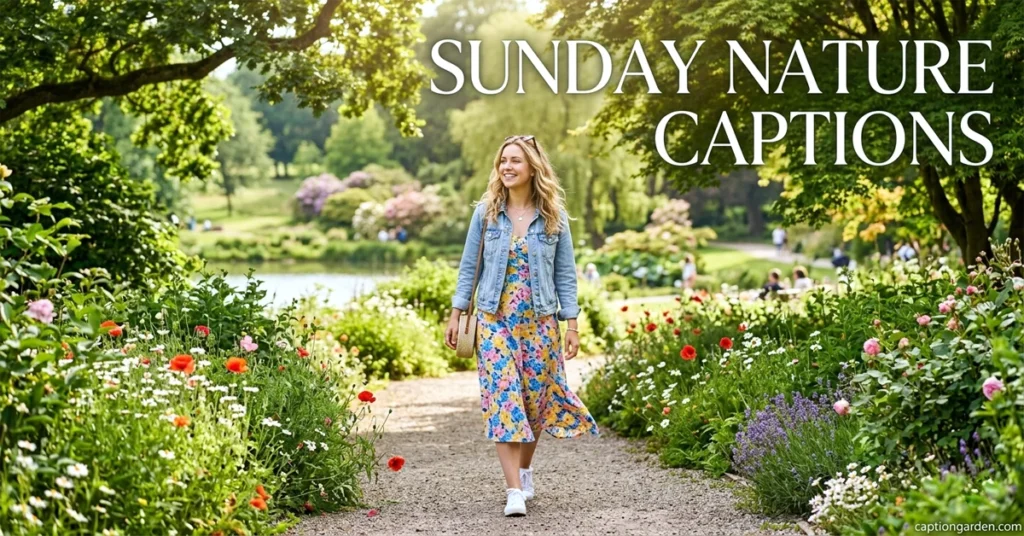 Sunday Nature Captions