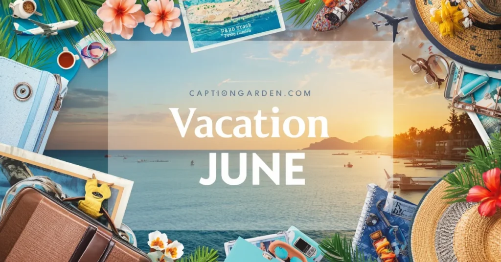 Vacation June Captions for Instagram
