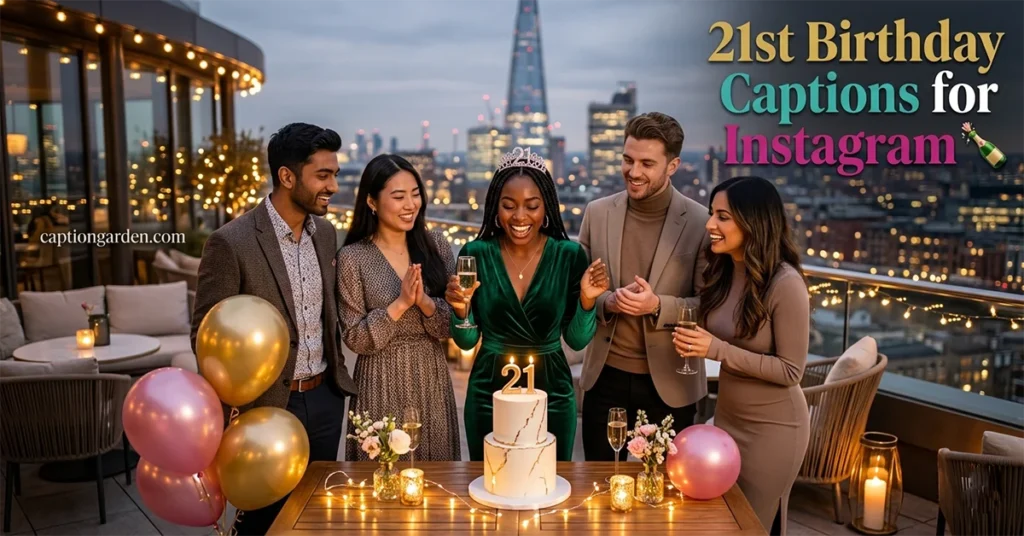 21st Birthday Captions for Instagram