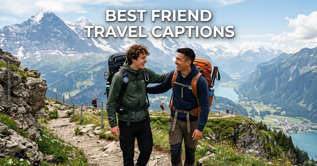 Best Friend Travel Captions