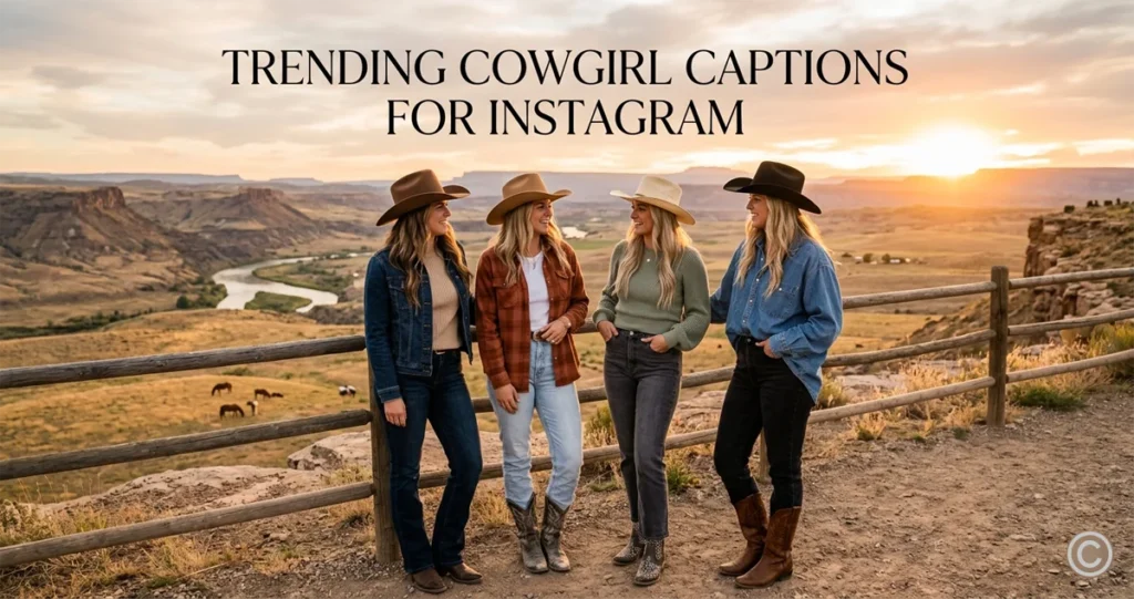 Trending Cowgirl Captions for Instagram