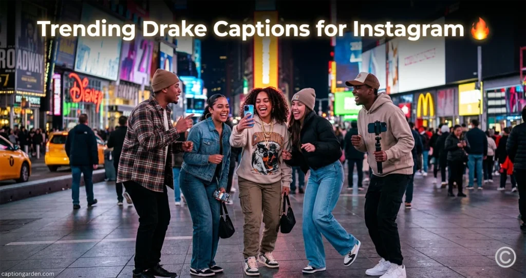 Trending Drake Captions for Instagram