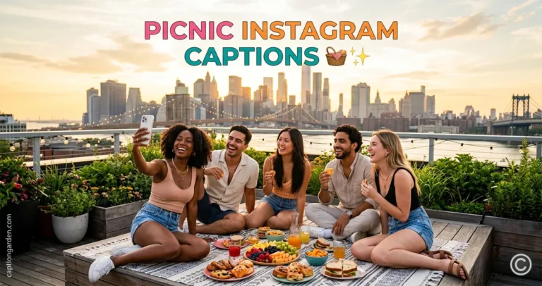 Picnic Instagram Captions