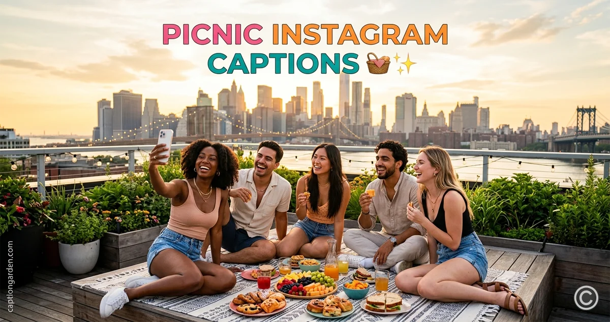 Picnic Instagram Captions