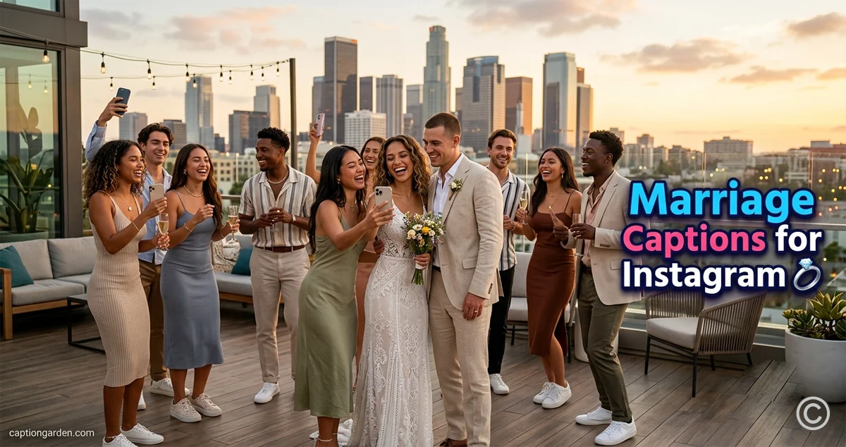 Marriage Captions for Instagram