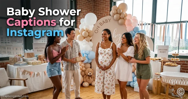 Baby Shower Captions for Instagram