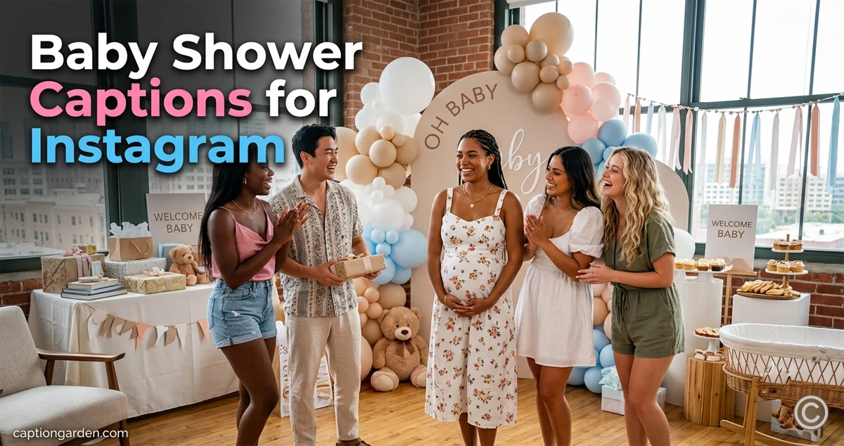 Baby Shower Captions for Instagram
