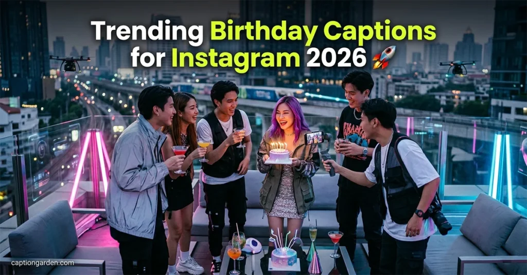 Trending Birthday Captions for Instagram 2026