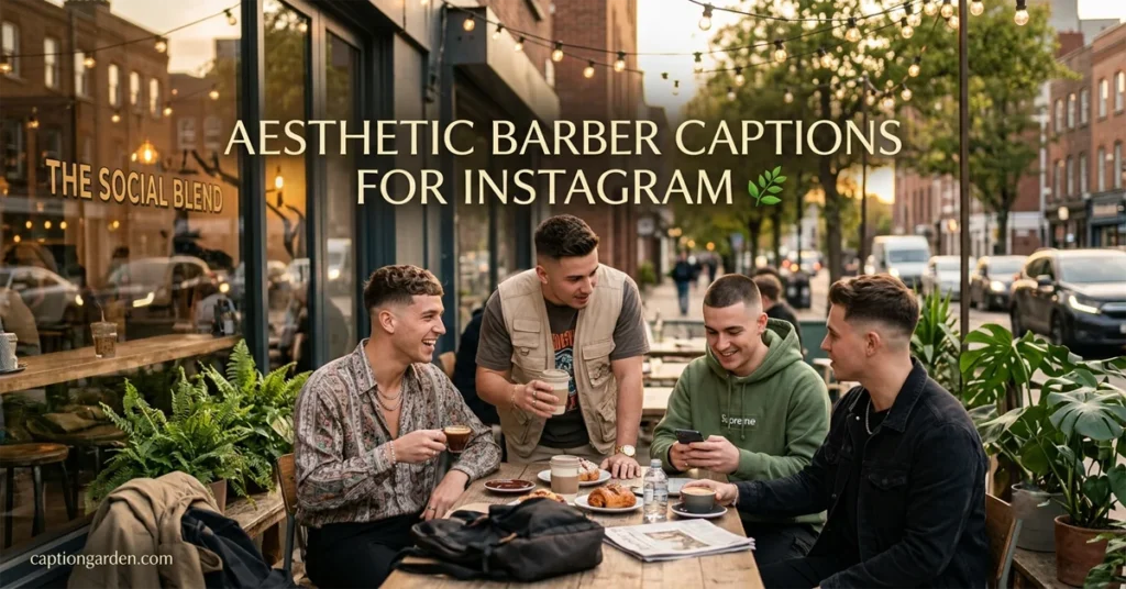 Aesthetic Barber Captions for Instagram
