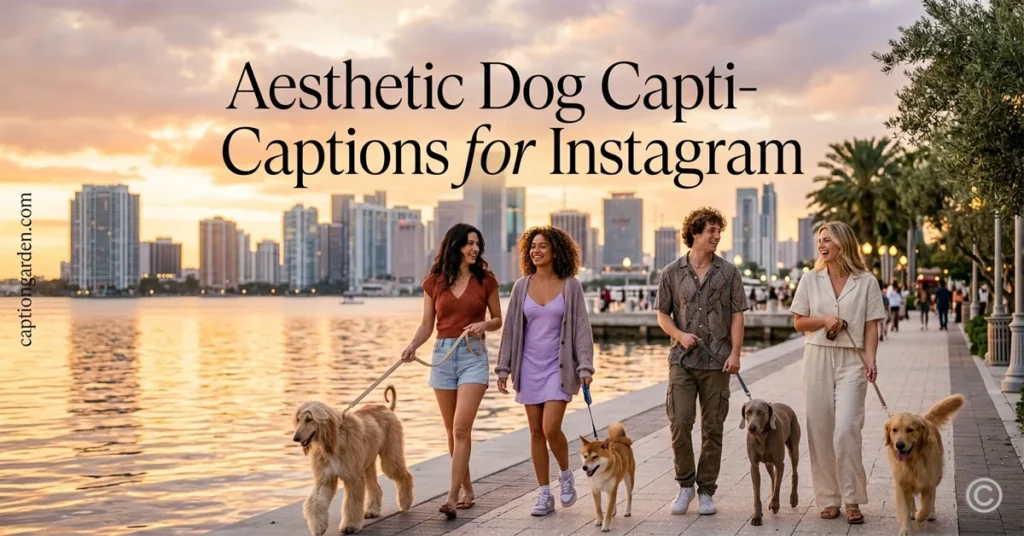 Aesthetic Dog Captions for Instagram 