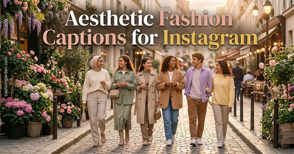 Aesthetic Fashion Captions for Instagram