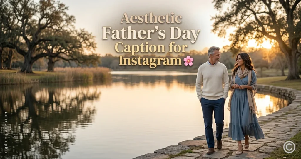 Aesthetic Father's Day Caption for Instagram