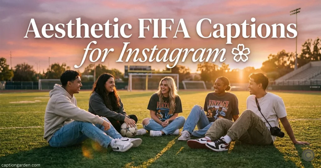 Aesthetic FIFA Captions for Instagram 
