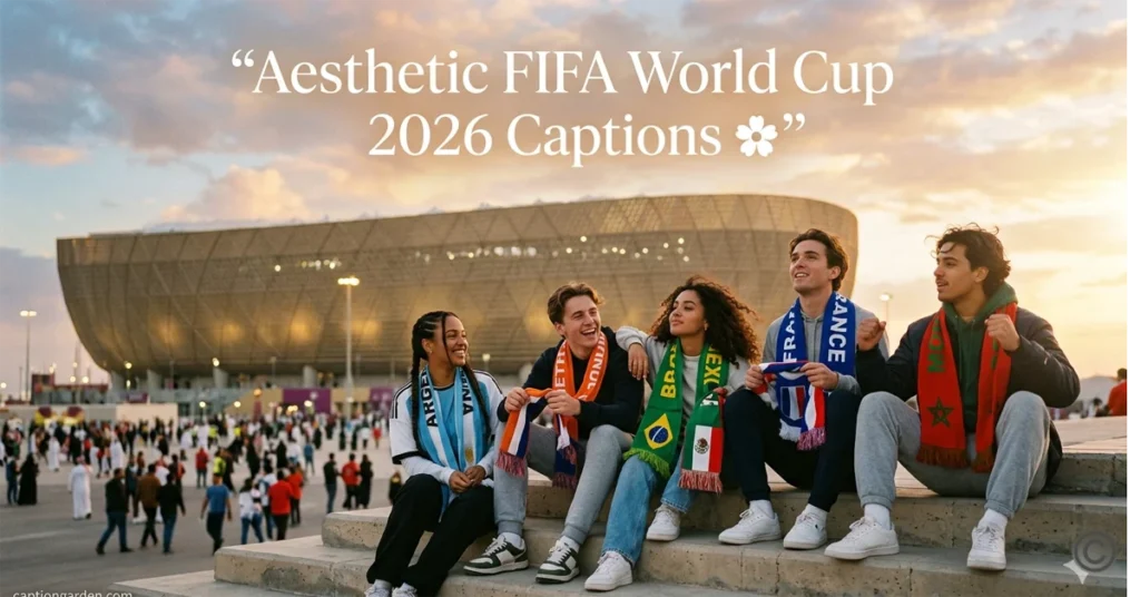 Aesthetic FIFA World Cup 2026 Captions