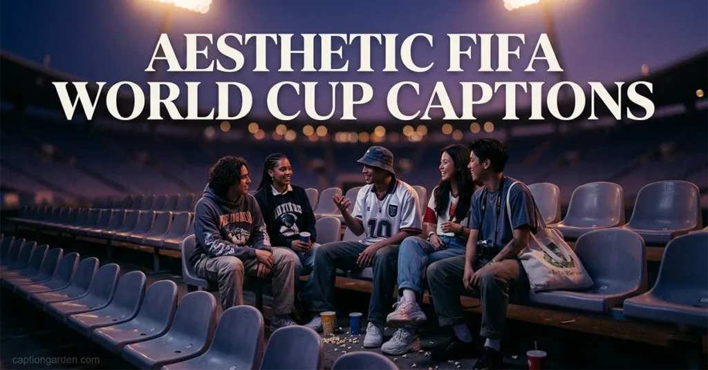 Aesthetic FIFA World Cup Captions