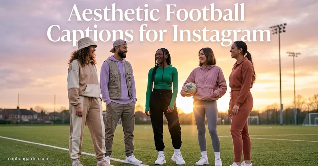 Aesthetic Football Captions for Instagram