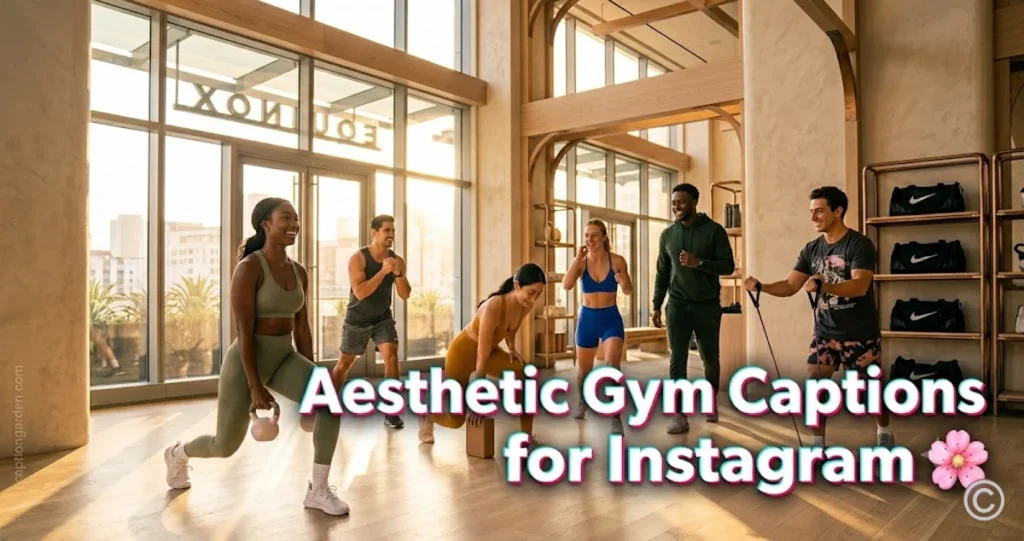 Aesthetic Gym Captions for Instagram