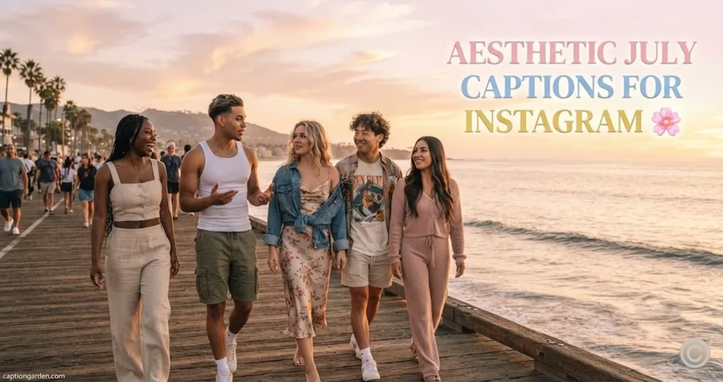 Aesthetic July Quotes and Captions for Instagram 