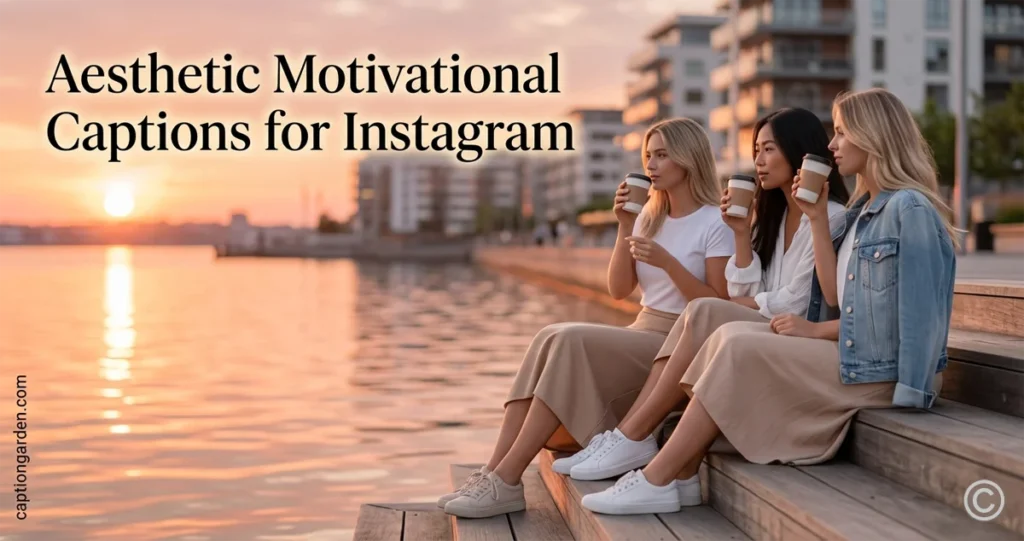 Aesthetic Motivational Captions for Instagram 
