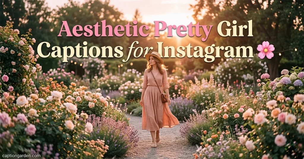 Aesthetic Pretty Girl Captions for Instagram