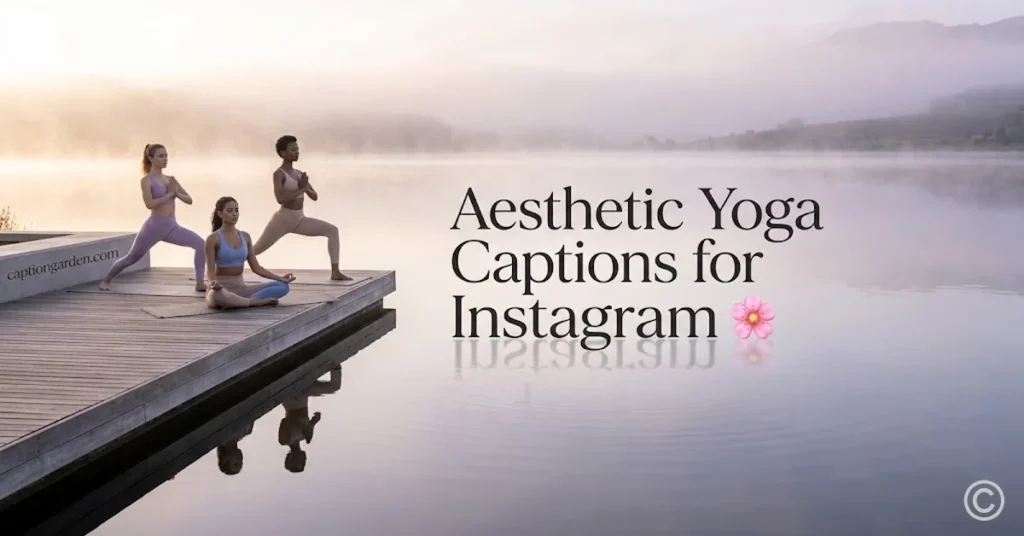 Aesthetic Yoga Captions for Instagram
