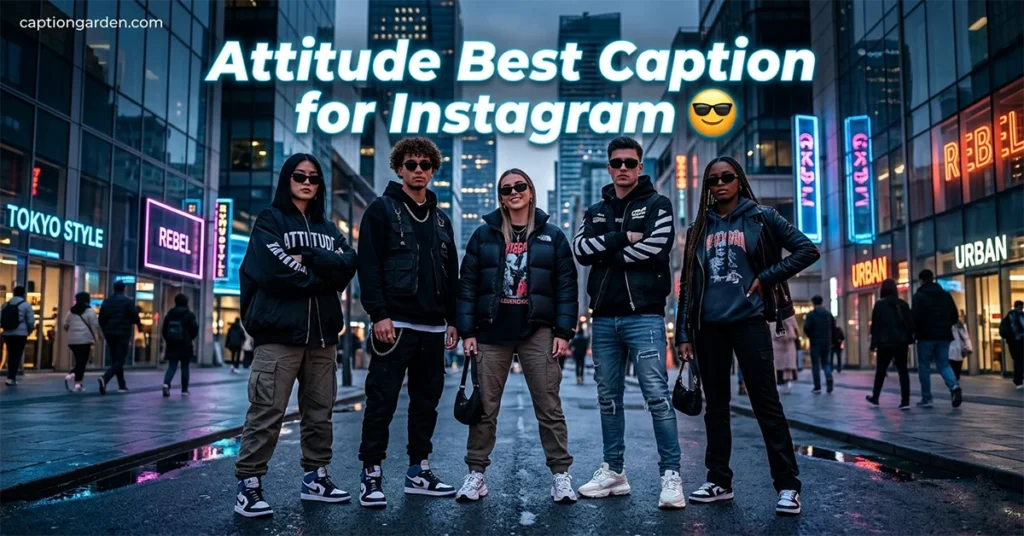 Attitude Best Caption for Instagram