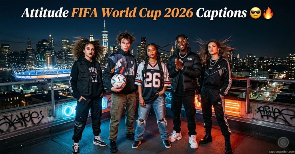 Attitude FIFA World Cup 2026 Captions 