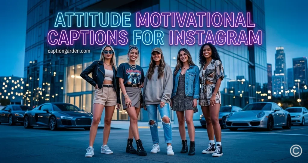 Attitude Motivational Captions for Instagram
