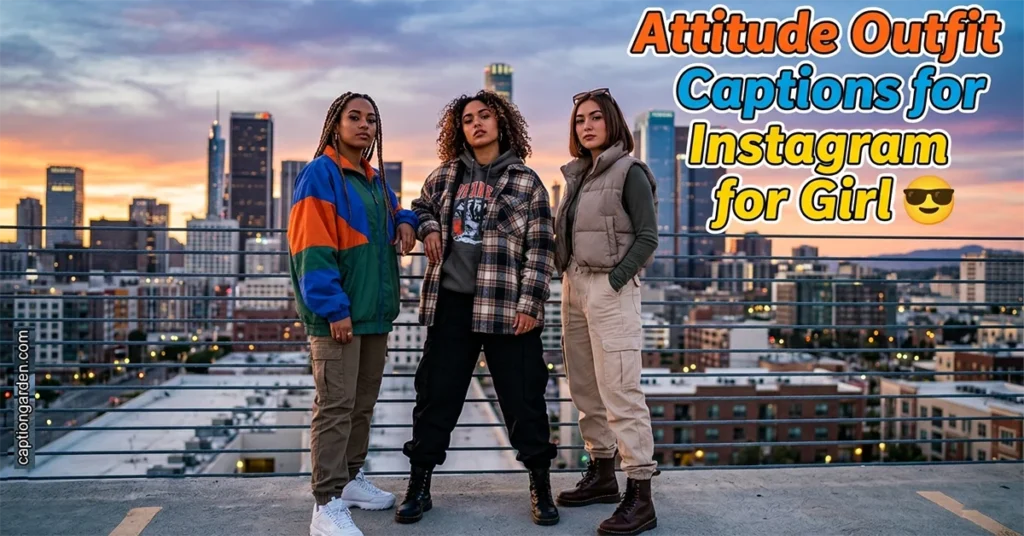 Attitude Outfit Captions for Instagram for Girl 