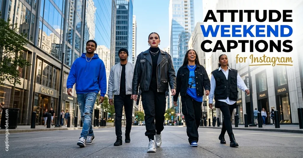 Attitude Weekend Captions for Instagram