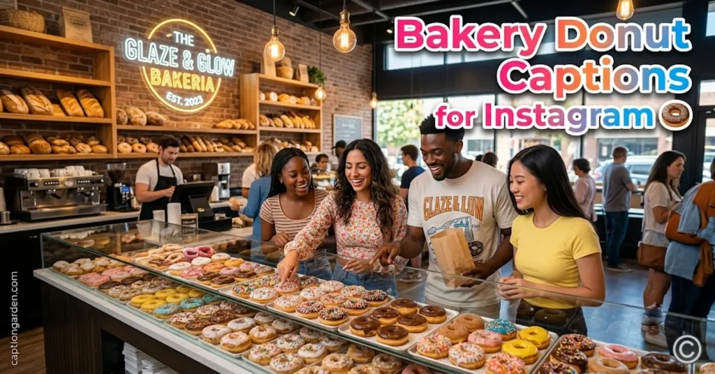 Bakery Donut Captions for Instagram