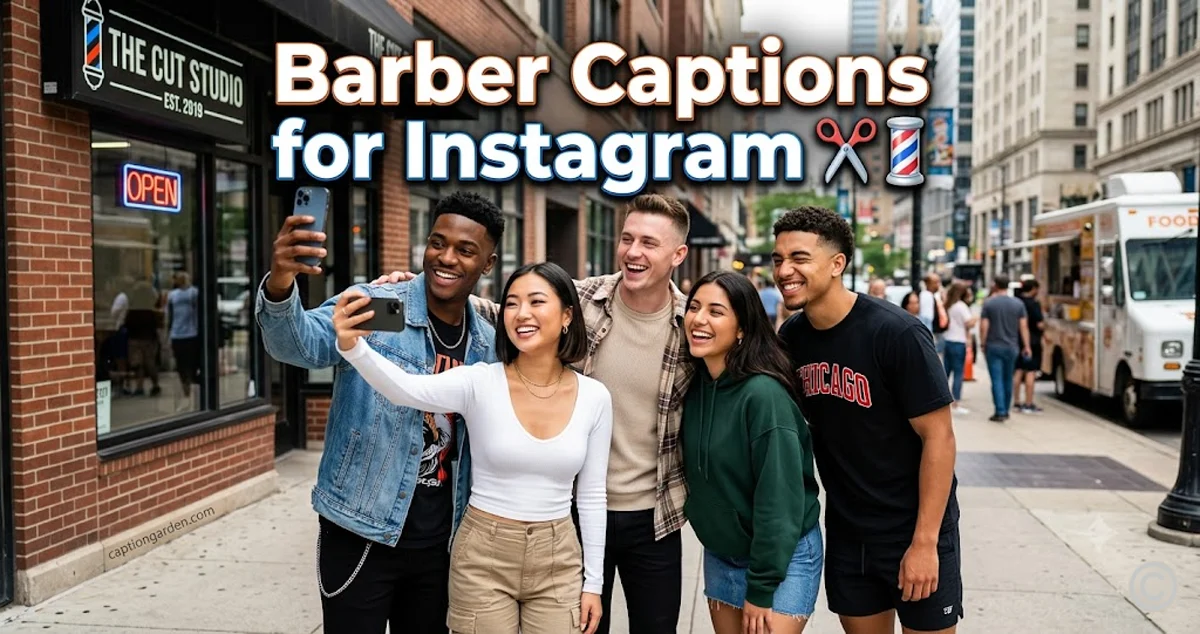 Barber Captions for Instagram