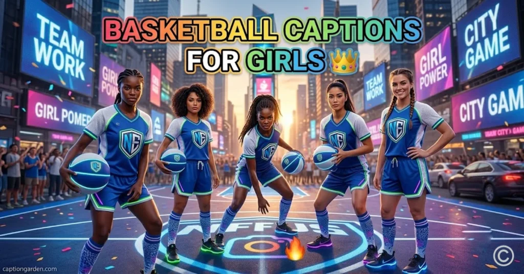 Basketball Captions for Girls
