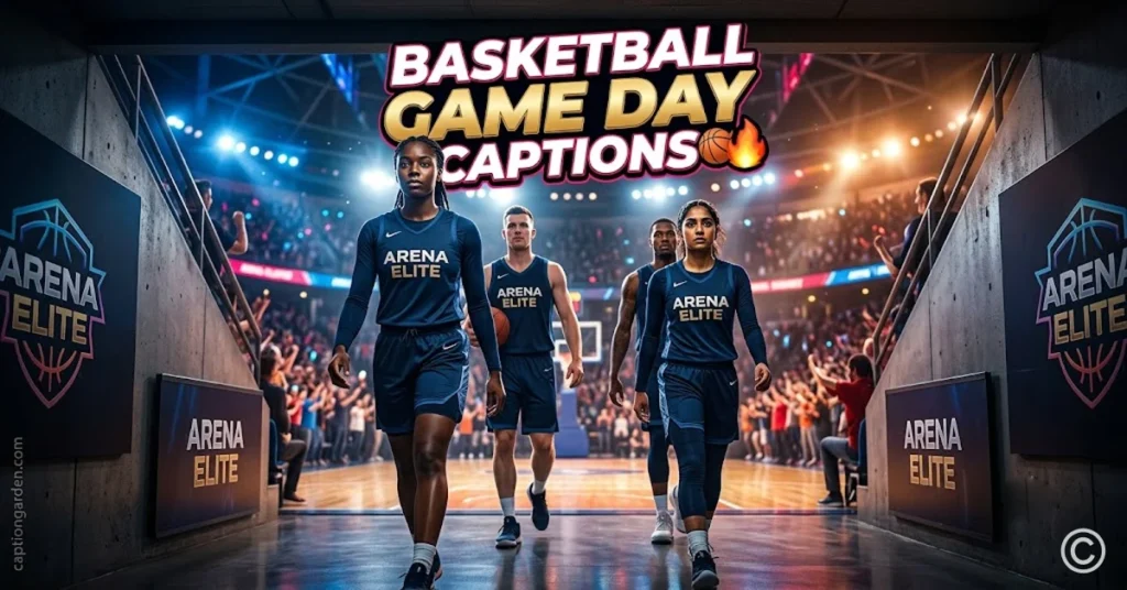 Basketball Game Day Captions