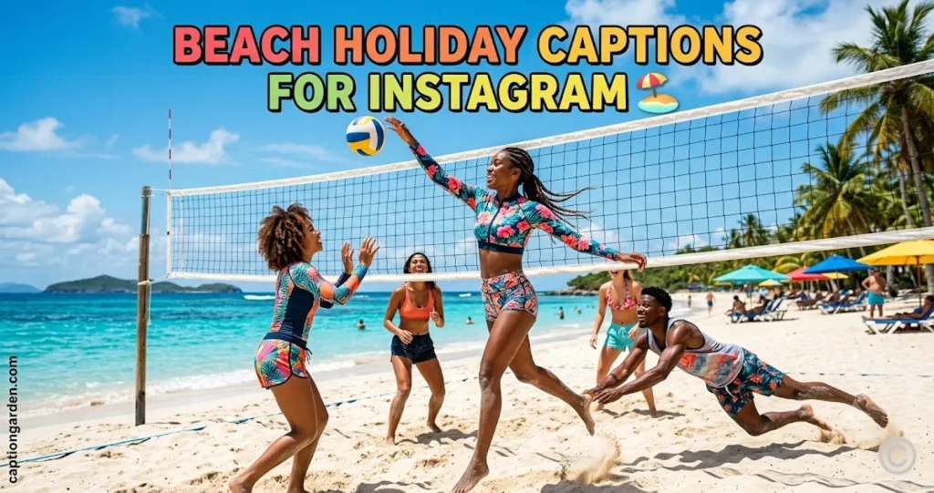 Beach Holiday Captions for Instagram