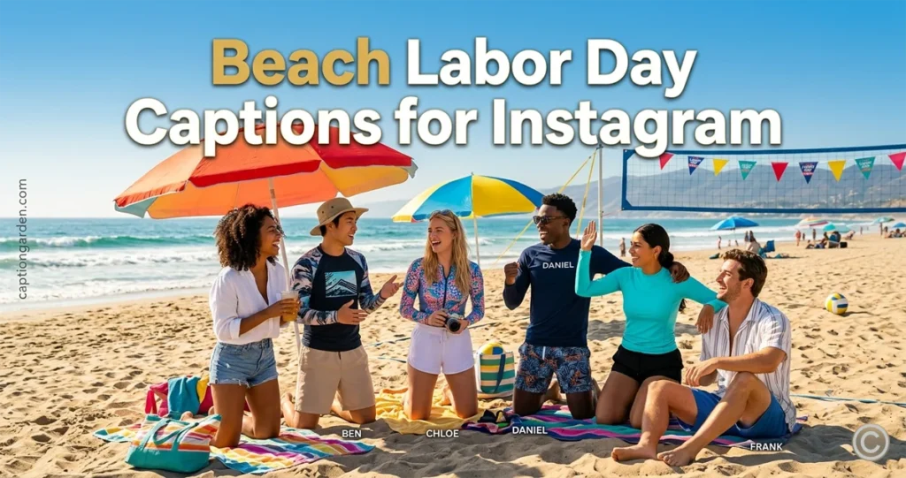 Beach Labor Day Captions for Instagram 