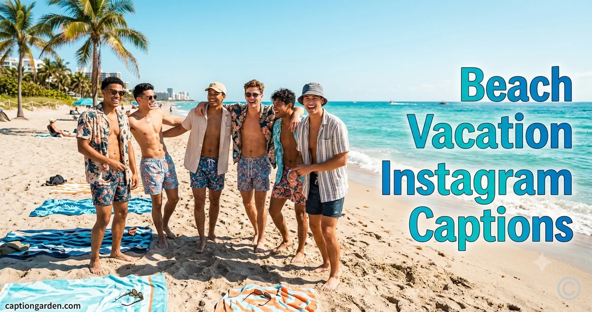 Beach Vacation Instagram Captions