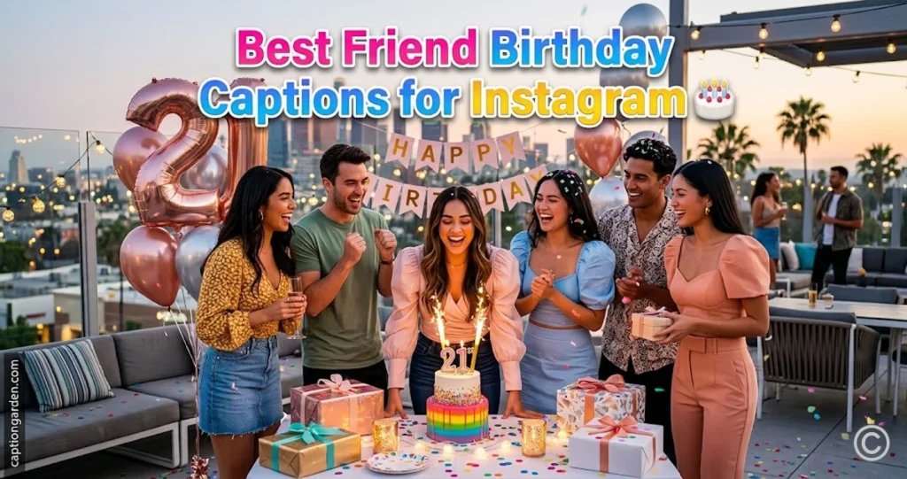 Best Friend Birthday Captions for Instagram 